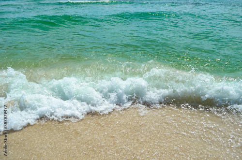 October walk on the beach in Orange Beach, Alabama, Gulf of Mexico