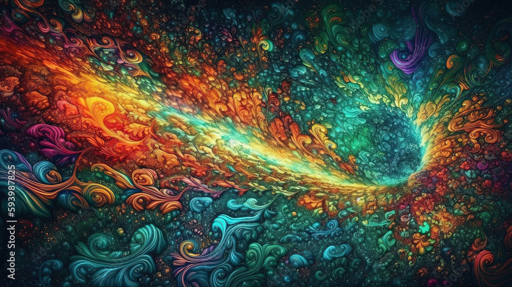 Spiritual, Surreal & Psychedelic art. Synthwave and retrowave ...