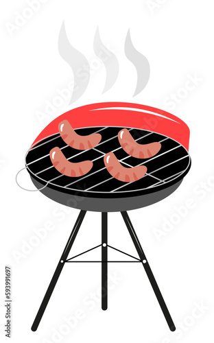 Grill ilustracja
