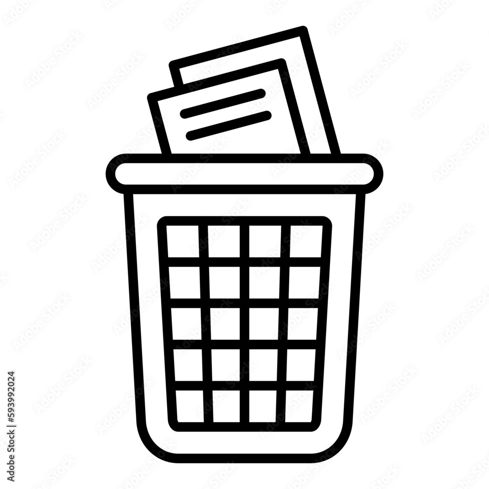 Trash Line Icon Trash Line Icon