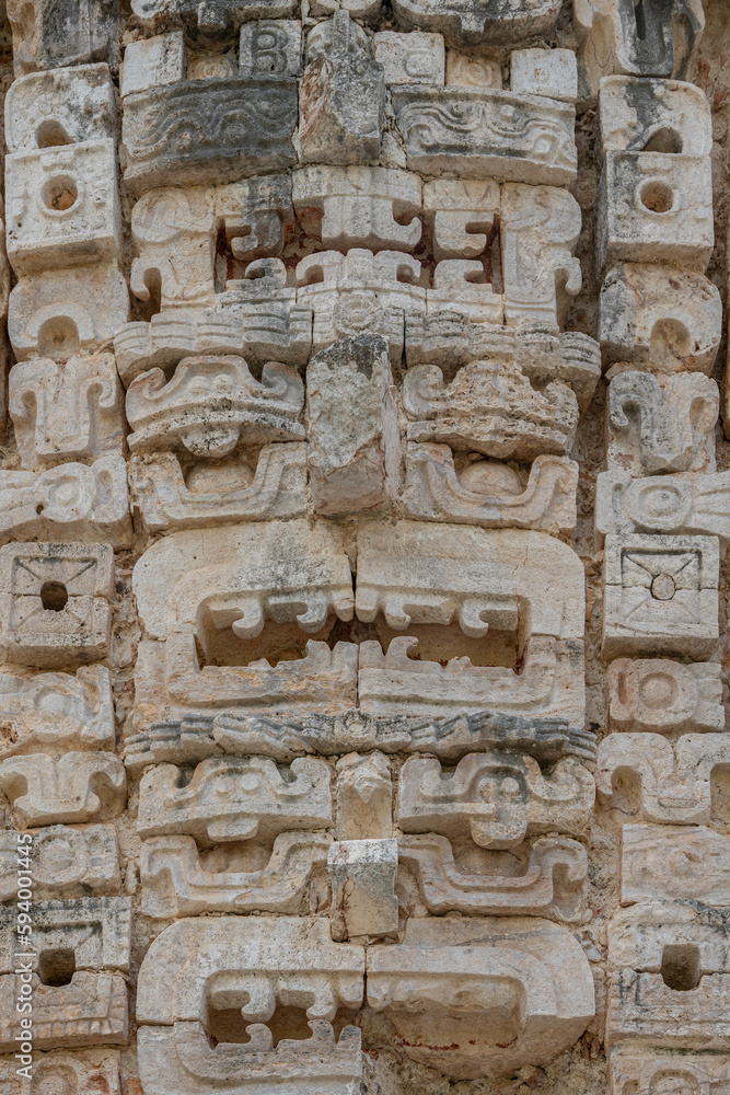 Uxmal - The Nunnery carving