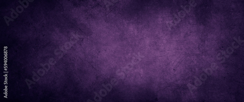 Purple textured dark concrete background