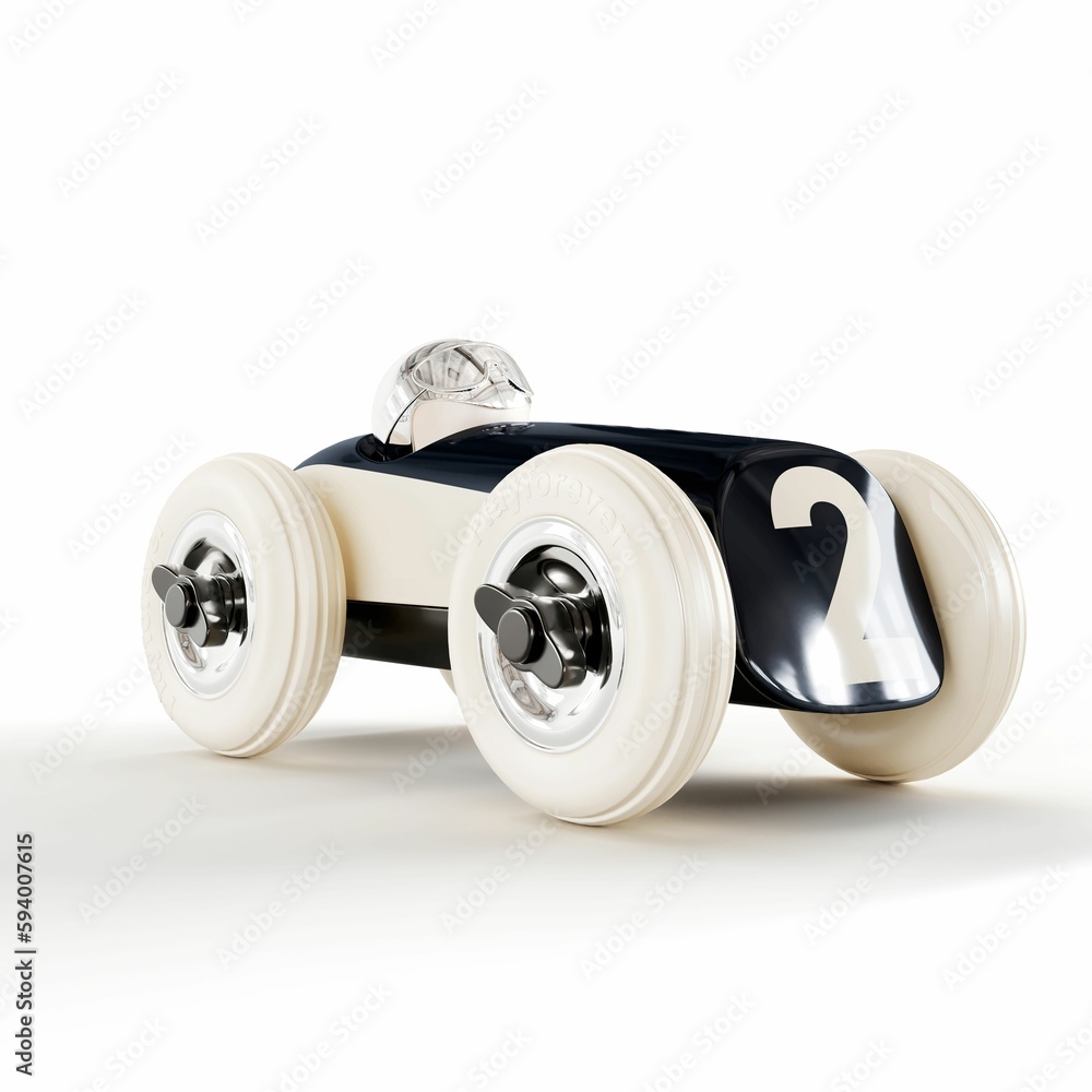 3d illustration of a toy car isolated on a white background 3d illustration of a toy car isolated on a white background