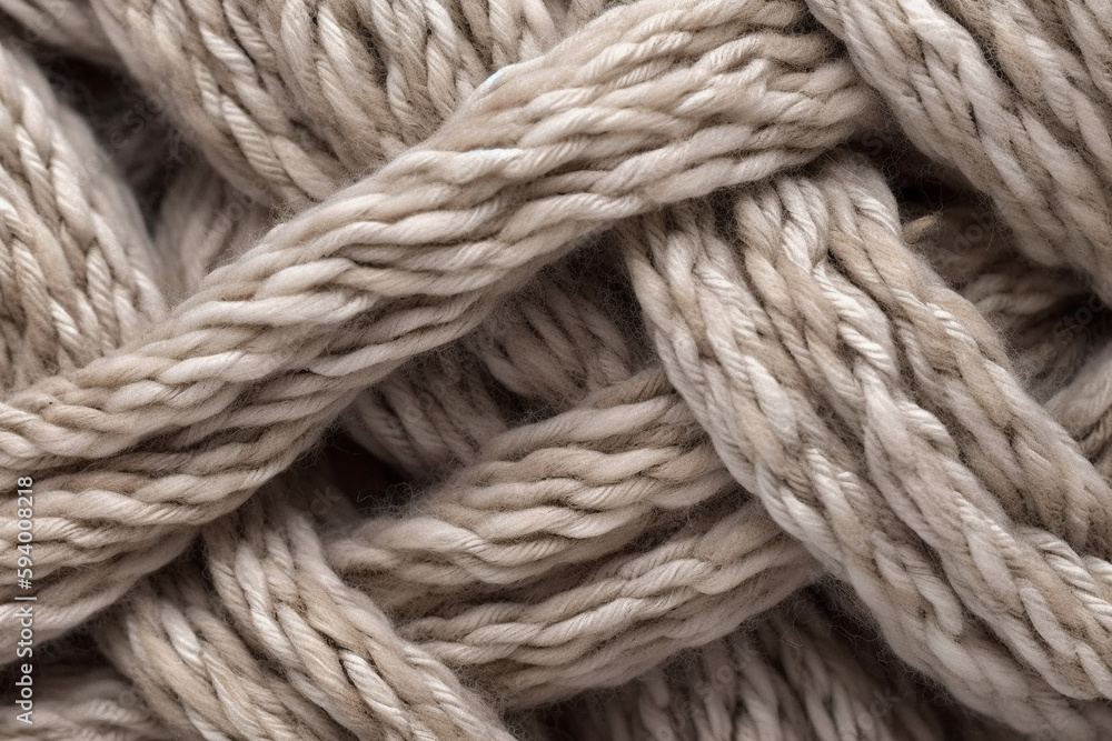 close up of a rope