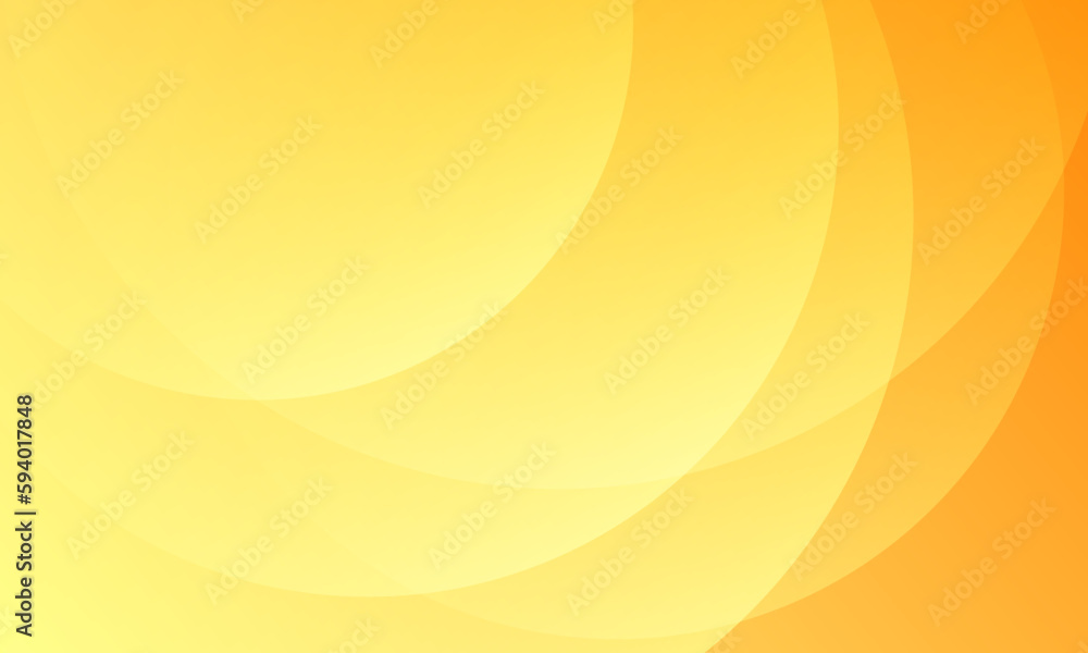 Abstract orange background with waves. Vector illustration