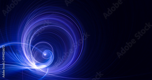 Technological textured background. Fractal graphics. Science and technology concept.