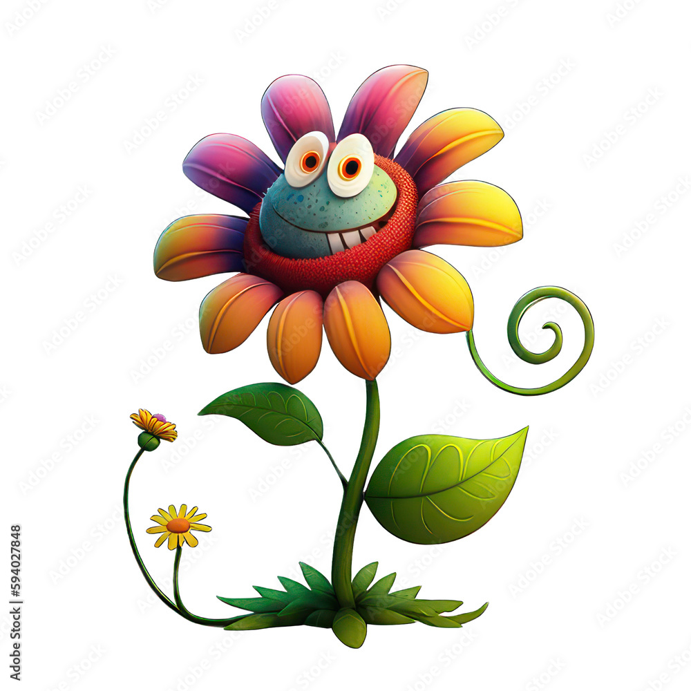 Flower cartoon
