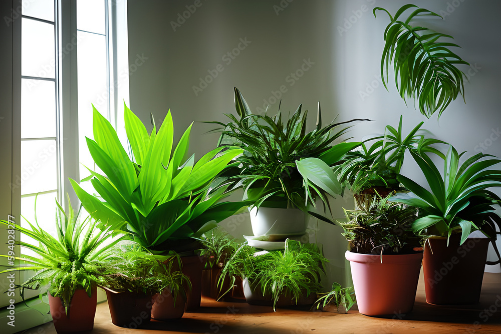 plants in a pot plants in a pot