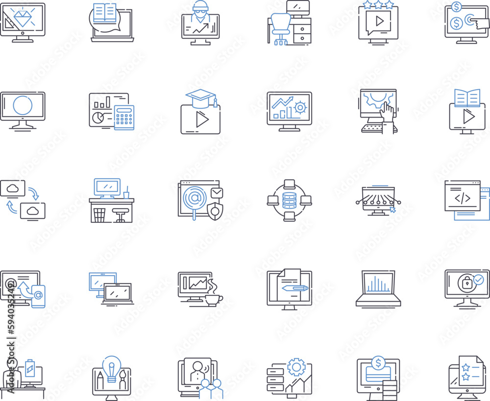 Digital Connectivity line icons collection. internet, wireless, broadband, connectivity, G, IoT, Wi-Fi vector and linear illustration. broadband,nerk,broadband outline signs set Digital Connectivity line icons collection. internet, wireless, broadband, connectivity, G, IoT, Wi-Fi vector and linear illustration. broadband,nerk,broadband outline signs set