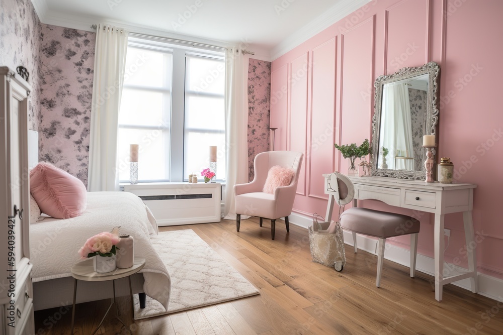 DIY home improvement project and redecorate a room , generative artificial intelligence DIY home improvement project and redecorate a room , generative artificial intelligence