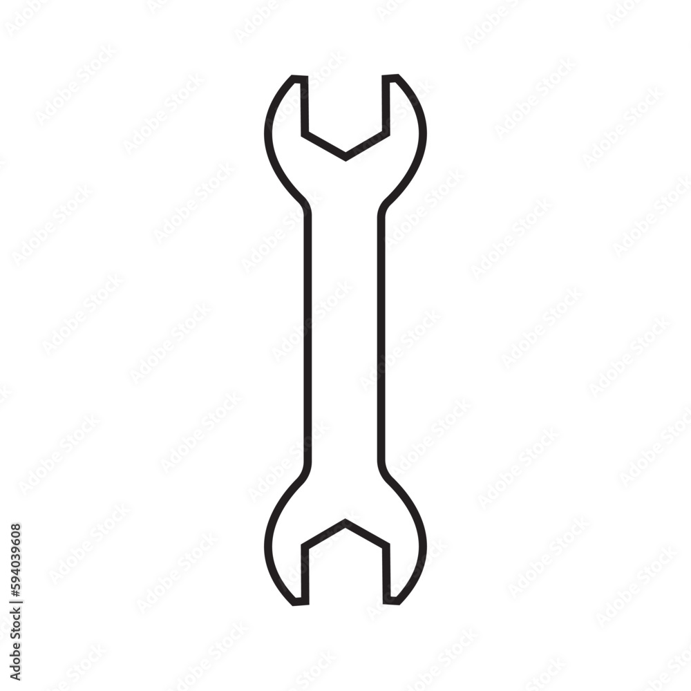 MECHANICAL TOOLS icon design template vector MECHANICAL TOOLS icon design template vector
