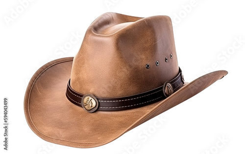 Fototapeta Cowboy hat cut out
