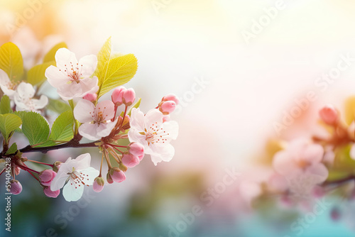 Spring tree flower background Wallpaper © DarkKnight