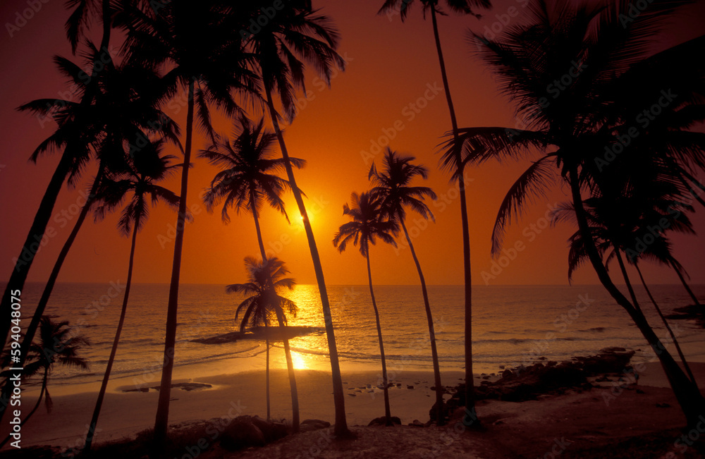 INDIA GOA LANDSCAPE BEACH INDIA GOA LANDSCAPE BEACH