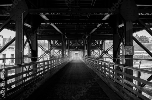 Bridge in Milwaukee Wisconsin photo