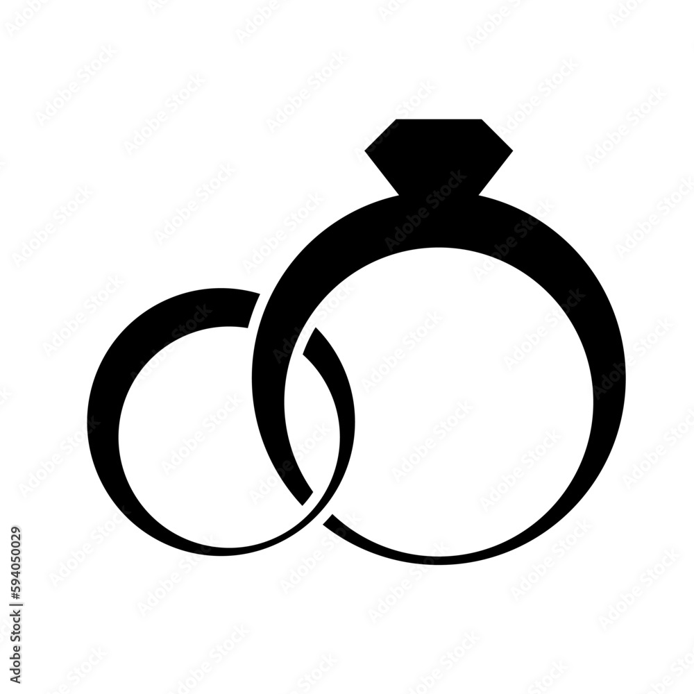 diamond ring icon vector logo template diamond ring icon vector logo template
