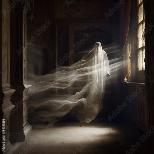 Ghostly Haunts: The Mysterious Specter © Ahmad