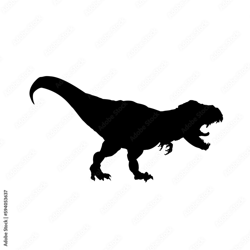 tyrannosaurus silhouette