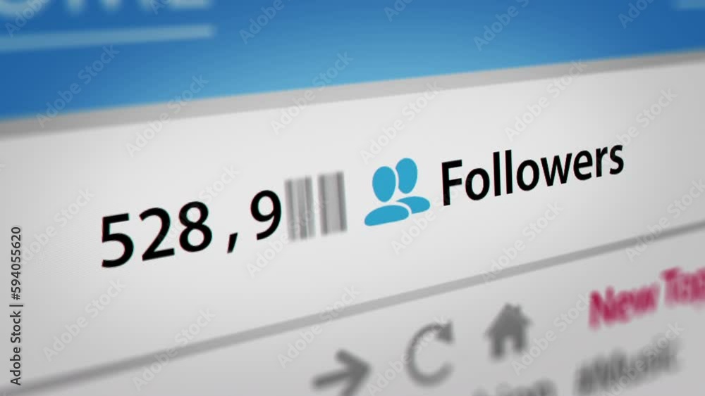 Animated Number of Follower Increases
Animated Number of Follower Increases