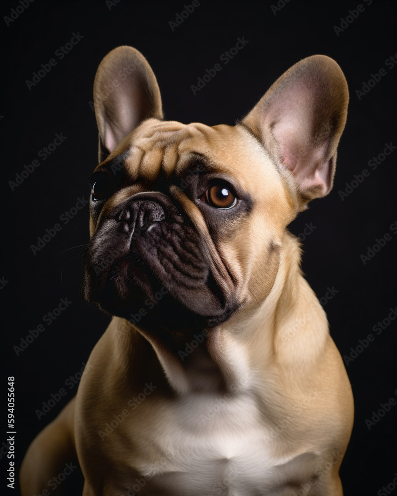 AnIllustration of French Bulldog