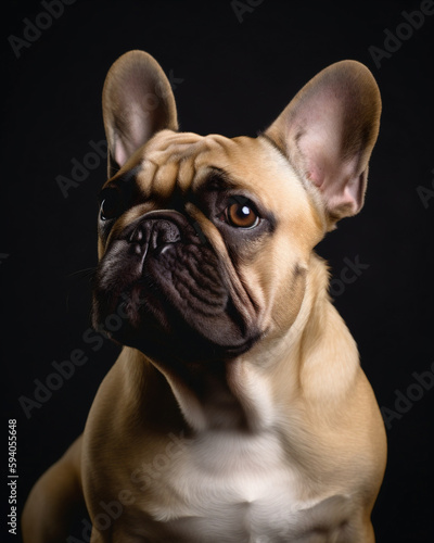 AnIllustration of French Bulldog © Daniel L