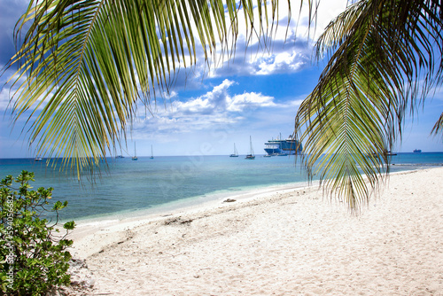 Beach in George Town, Grand Cayman © elvirkin