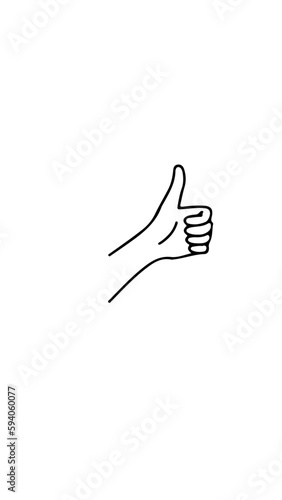 mano pulgar 