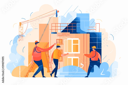 Builders, construction activities