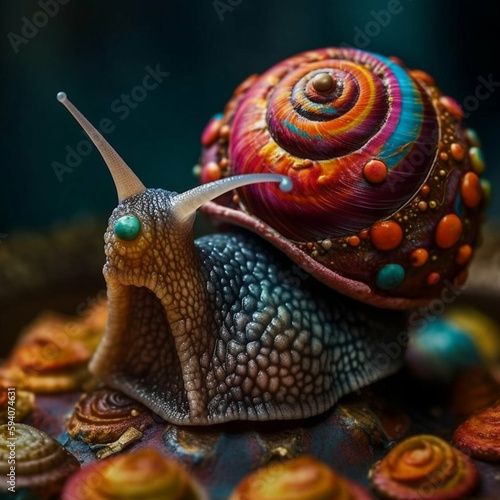 Colorful Snail-C