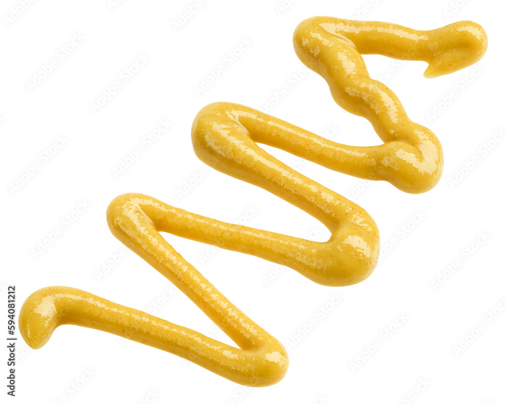 mustard isolated on white background, full depth of field mustard isolated on white background, full depth of field