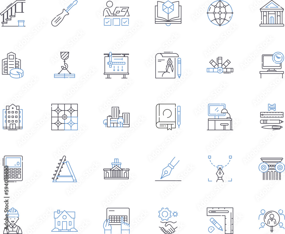 Development technology line icons collection. Agile, Code, Automation, Debug, IDE, Integration, DevOps vector and linear illustration. Frameworks,Libraries,Prototyping outline signs set Development technology line icons collection. Agile, Code, Automation, Debug, IDE, Integration, DevOps vector and linear illustration. Frameworks,Libraries,Prototyping outline signs set