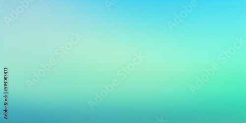 Pastel blue and green gradient background with copy space, banner design created with generative AI technology