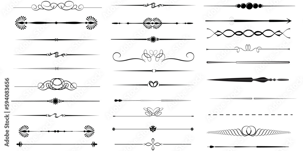 © Valandil - divider vector set, icon, symbol, logo, clipart, isolated. vector illustration. vector illustration isolated on white background. © Valandil - divider vector set, icon, symbol, logo, clipart, isolated. vector illustration. vector illustration isolated on white background.