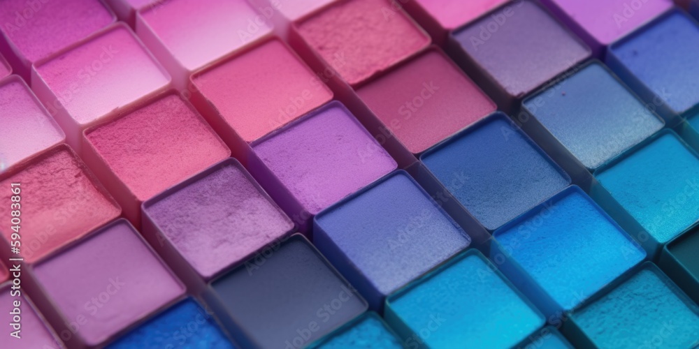 Jewel-toned gradient with pinks, purples, and blues background with copy space, banner design created with generative AI technology Jewel-toned gradient with pinks, purples, and blues background with copy space, banner design created with generative AI technology