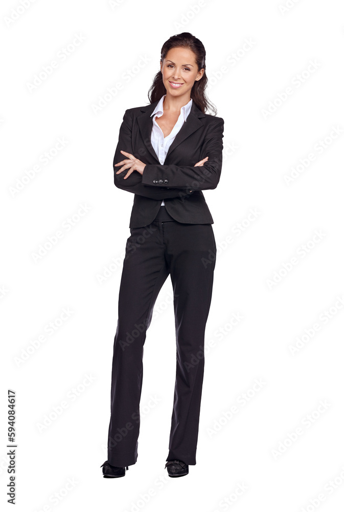Portrait, business and happy woman with arms crossed on isolated, transparent and png background. Face, proud and female leader smile for vision, mission and empowering career, goal and confident Portrait, business and happy woman with arms crossed on isolated, transparent and png background. Face, proud and female leader smile for vision, mission and empowering career, goal and confident