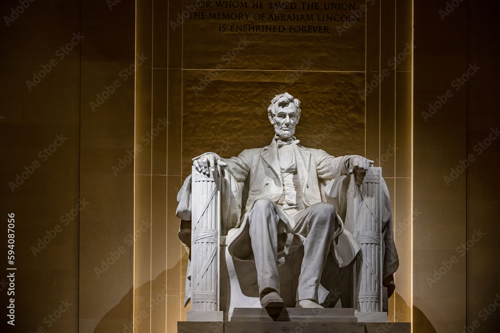 Fototapeta premium lincoln monument