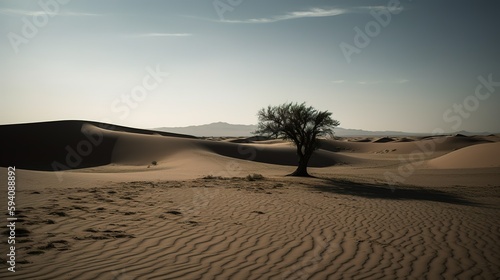 sand dune in the desert