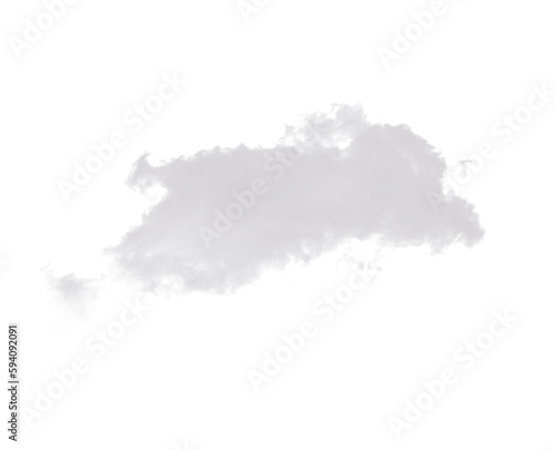 Mist, white cloud and fog isolated on transparent background gas, steam or explosion with smoke design. Dust, puff vaping or pollution for climate change or light air in cutout or png