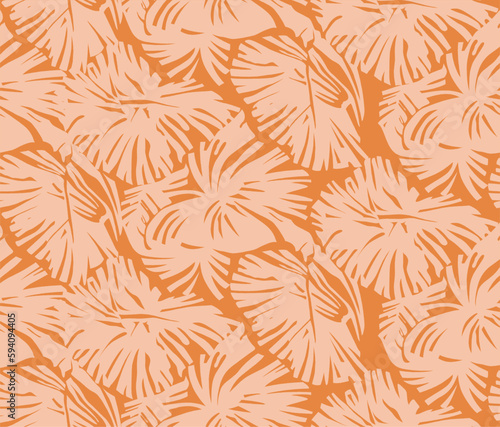 tropical leaves pattern perfect for decoration and textiles