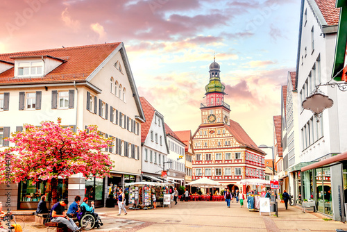 Altstadt, Kirchheim unter Teck, Deutschland 