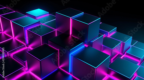 abstract blue background