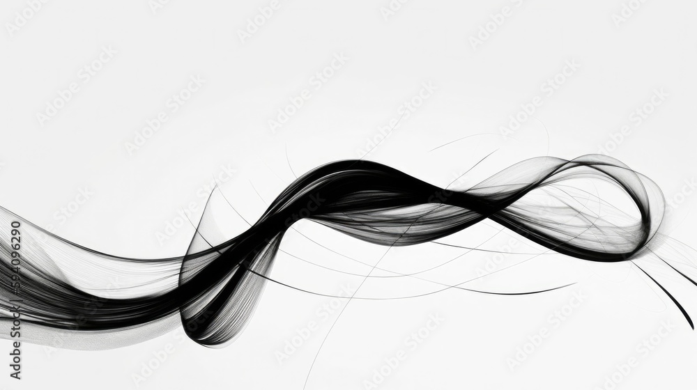 Modern Calligraphy swirling lines script Modern Calligraphy swirling lines script