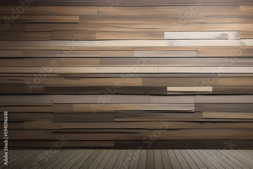 wood texture wall and floor