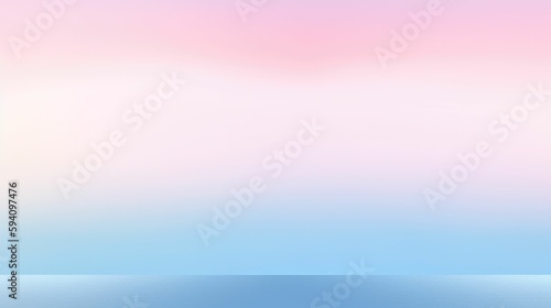 Tranquility wallpaper of soft pink and baby blue
