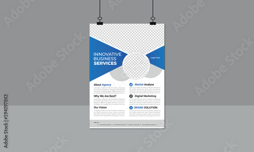 modern trend professional business flyer design corporate vector file 