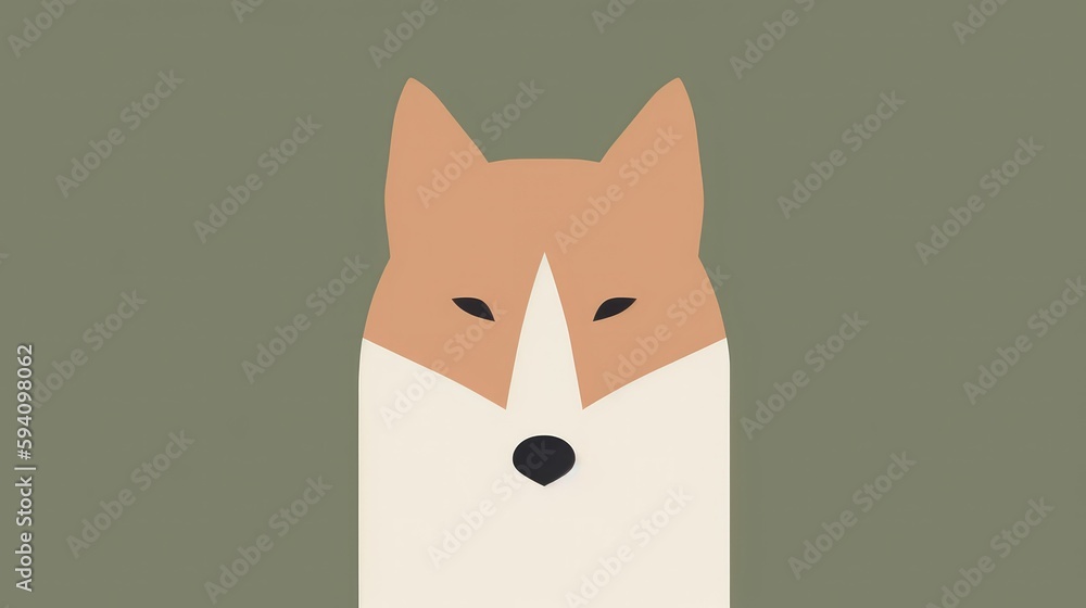 Minimalistic wallpaper with muted hues and simplified animation Minimalistic wallpaper with muted hues and simplified animation