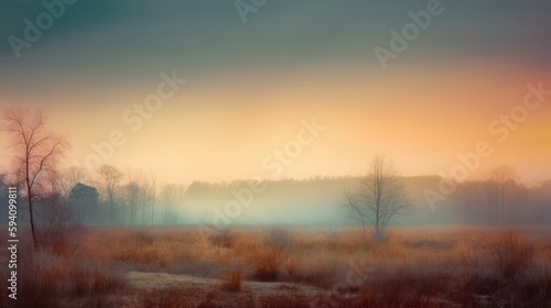 Soft pastel colors meld together in a horizon of hues © Oliver