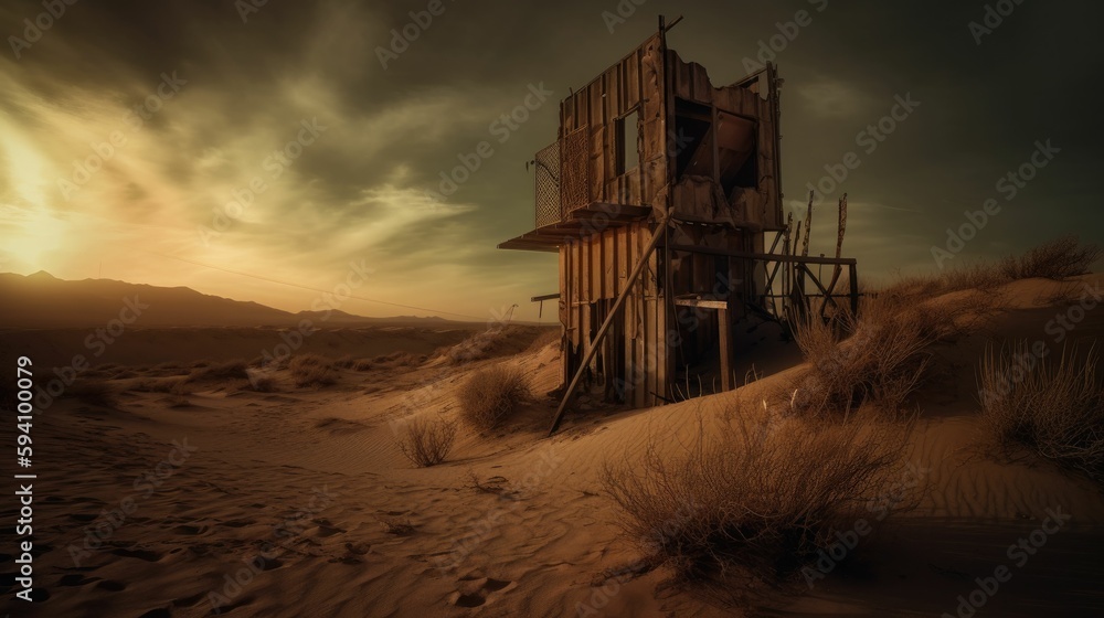 Fototapeta premium Desert Dream - Shades of Sand and Rust