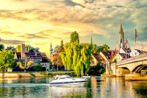 Rhein, Konstanz, Bodensee, Deutschland  photo