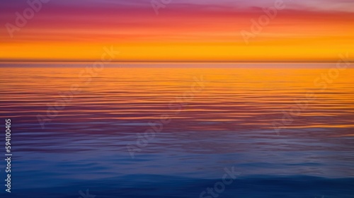 Aesthetic wallpaper of deep purple and fiery orange gradient © Oliver
